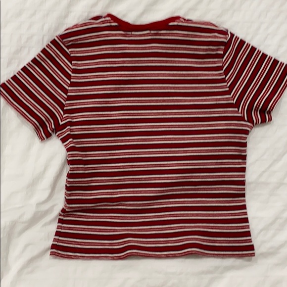 Brandy Melville knitted striped tee - Picture 2 of 3